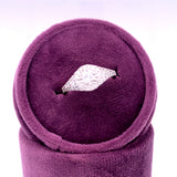 10K White Gold .17 Carat Total Weight Diamond Engagement Ring