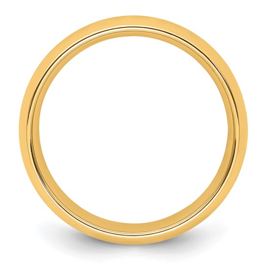 Precious Metal (No Stones) Wedding Bands  -  Men'