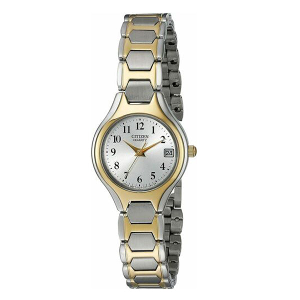 Citizen Ladies' Quartz Two-Tone Stainless Steel Bracelet Watch 23mm