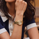 Ladies' Eco-Drive Classic Peyten Champayne Dial Watch