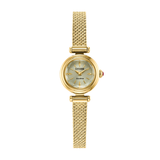 Citizen Women's Classic Fio Two Hand Gold Tone Stainless Steel Mesh Bracelet Watch