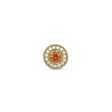 Kelly Waters Gold Vermeil Silver Pendant Charm Featuring a Simulated November Birthstone