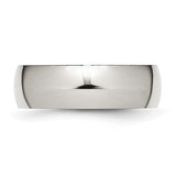 Stainless Steel 7mm Wedding Band Size 7