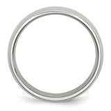 Stainless Steel 6mm Wedding Band Size 5