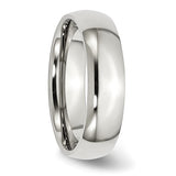 Stainless Steel 6mm Wedding Band Size 5