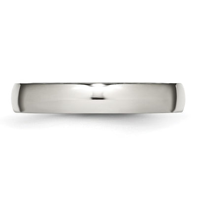 Stainless Steel 2mm Wedding Band Size 12