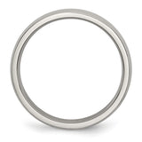 Stainless Steel 3mm Wedding Band Size 13