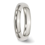 Stainless Steel 4mm Wedding Band Size 13