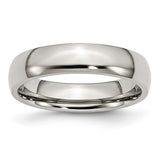 Stainless Steel 5mm Wedding Band Size 11