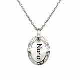 Silver Mommy Chic Pendants