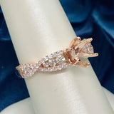 Diamond Semi-Mount Ring