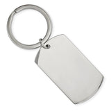 Stainless Steel Brushed and Polished Key Chain