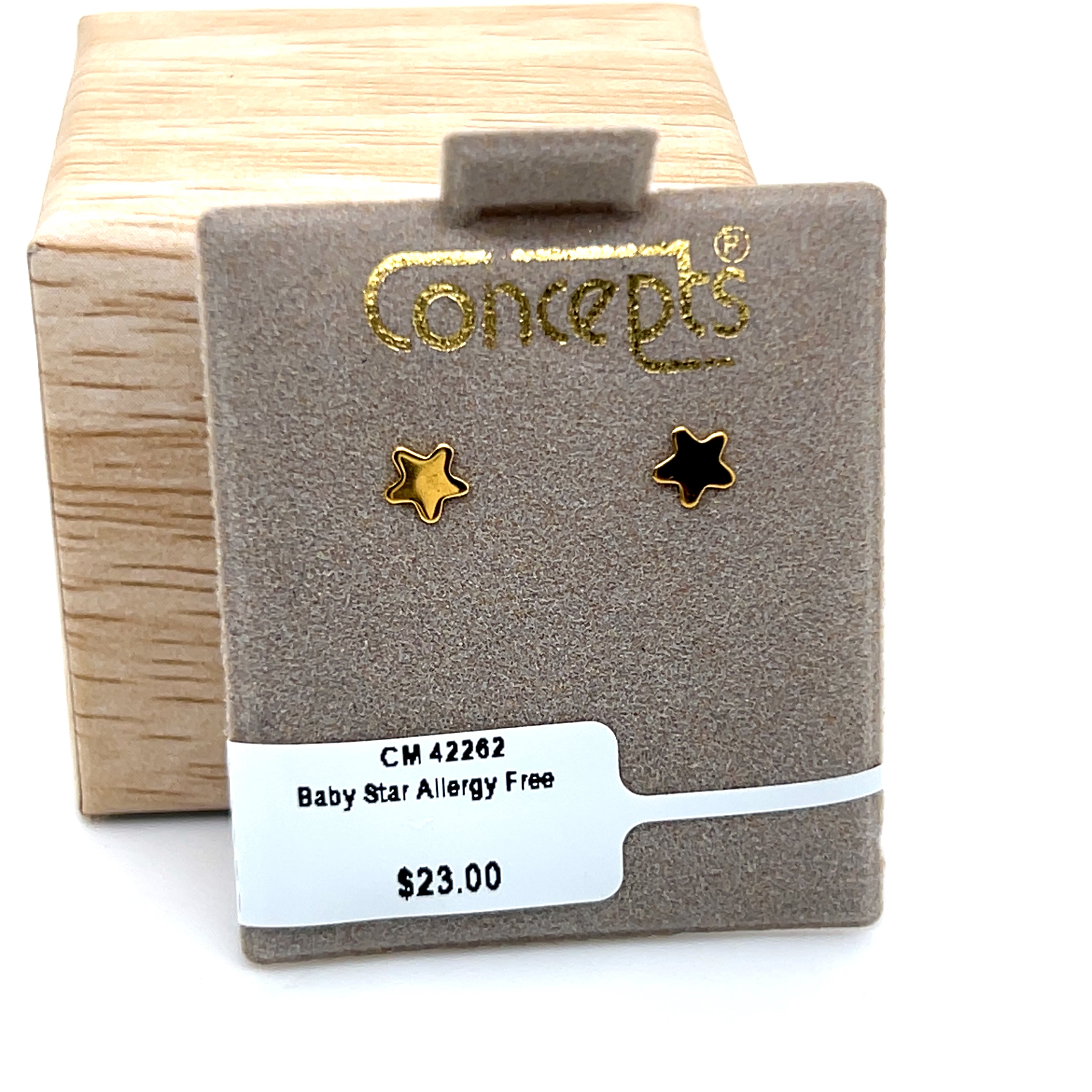 Baby Star Allergy Free Earrings
