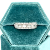 White Gold Lab Grown Diamond Band Ring