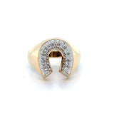 Precious Metal (No Stones) Fashion Rings - Men'