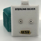 Silver 5mm Ball Earrings