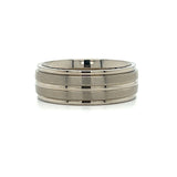 Men's 8mm Titanium Wedding Band Size 11