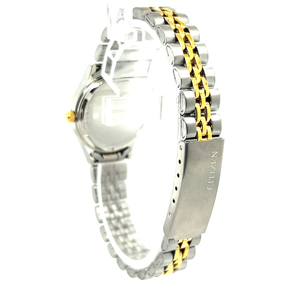 Citizen Quartz Crystal Mother of Pearl Dial Ladies Watch
