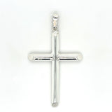 Sterling Silver 48x28mm Cross Charm