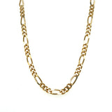 Forever Gold Yellow Gold 4mm Figaro Chain 24"