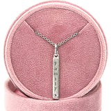 Sterling Silver "Family" Mommy Chic Pendant