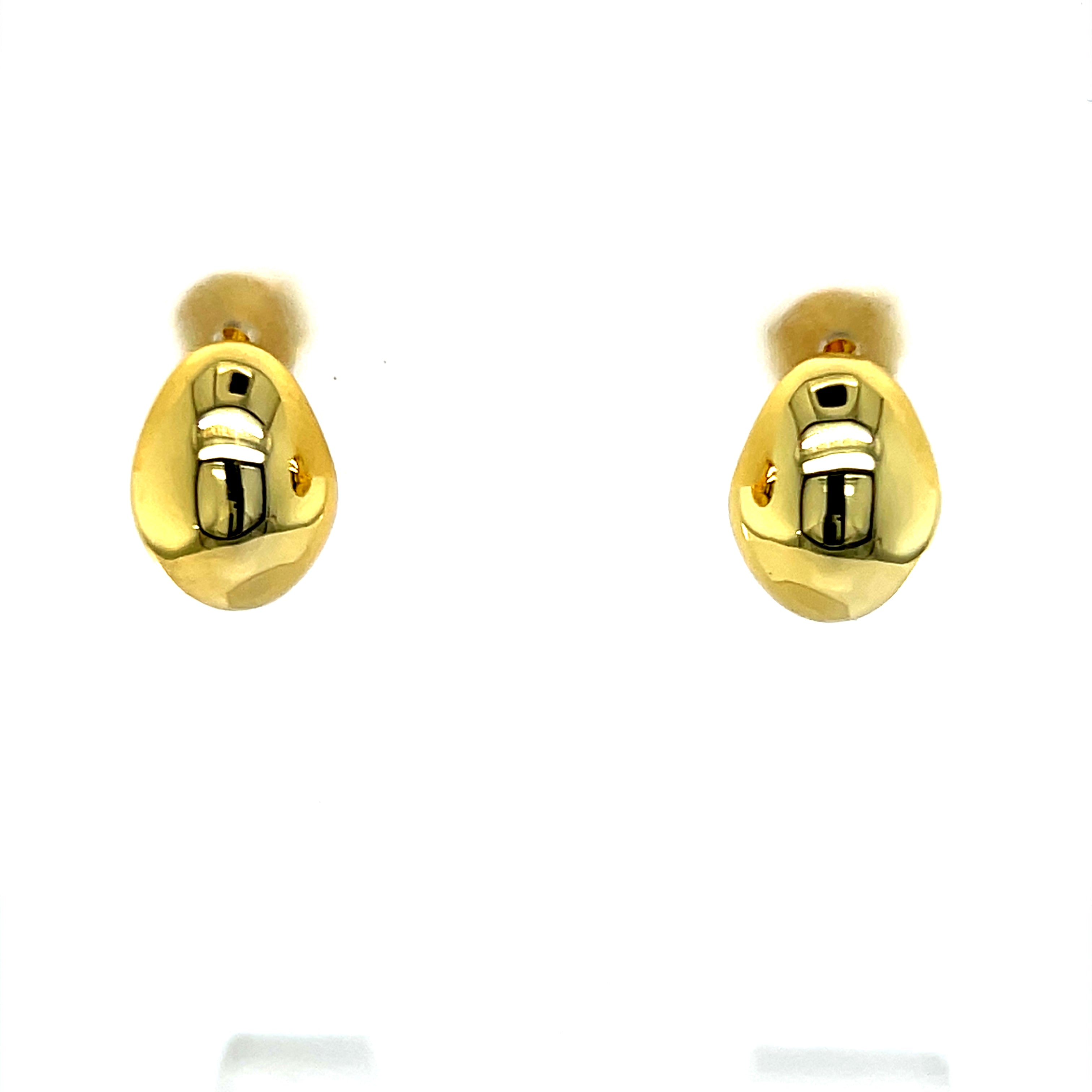 Sterling Silver Gold Plated Fashion Earrings