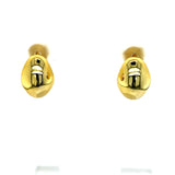 Sterling Silver Gold Plated Fashion Earrings