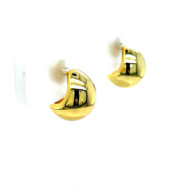 Sterling Silver Gold Plated Fashion Earrings