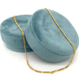 "Olin" 14K Yellow Gold 1.8g 1.2dwt Figaro Chain 18" Estate YHPP224