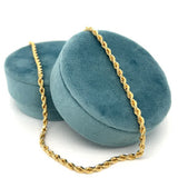 "Orson" 14K Yellow Gold 16.6g 3mm Rope Chain 20" Estate YBWPP224