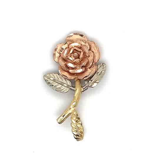 "Eilish" 14KYRG 4g Black Hills Pendant Charm Estate LYTPPC125