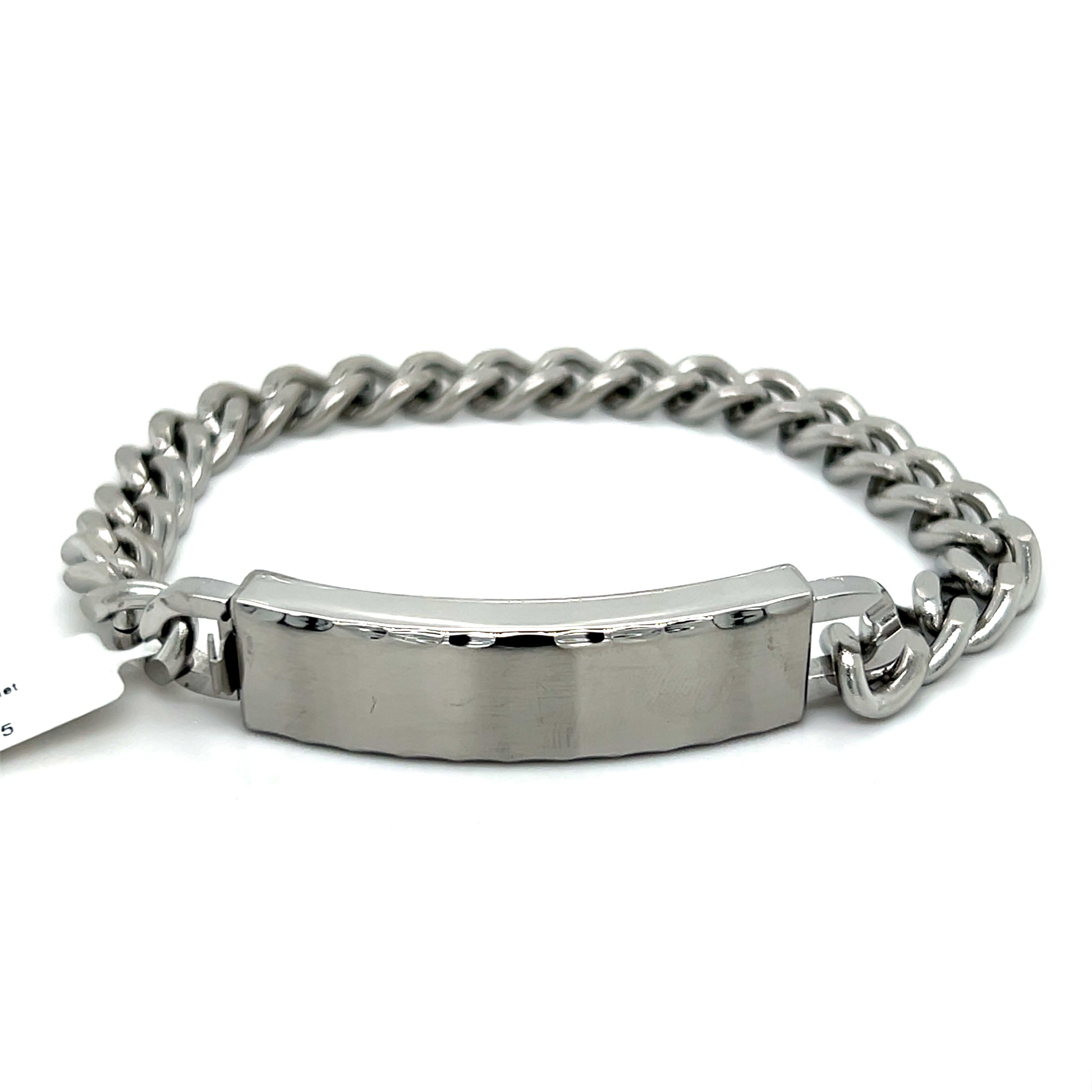 Men’s Silver ID Bracelet