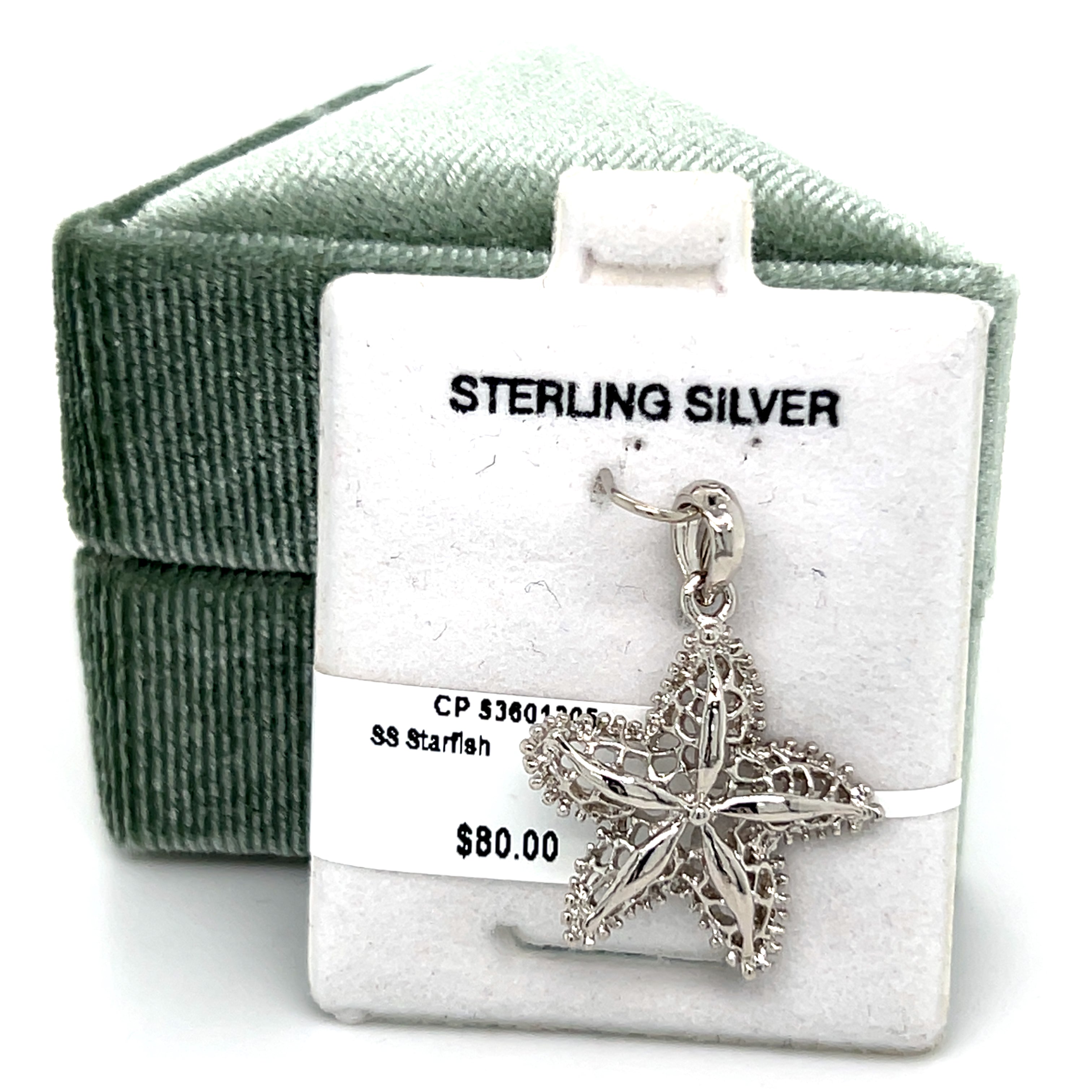 Sterling Silver Starfish Charm