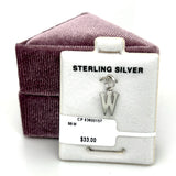 Sterling Silver Letter W Charm
