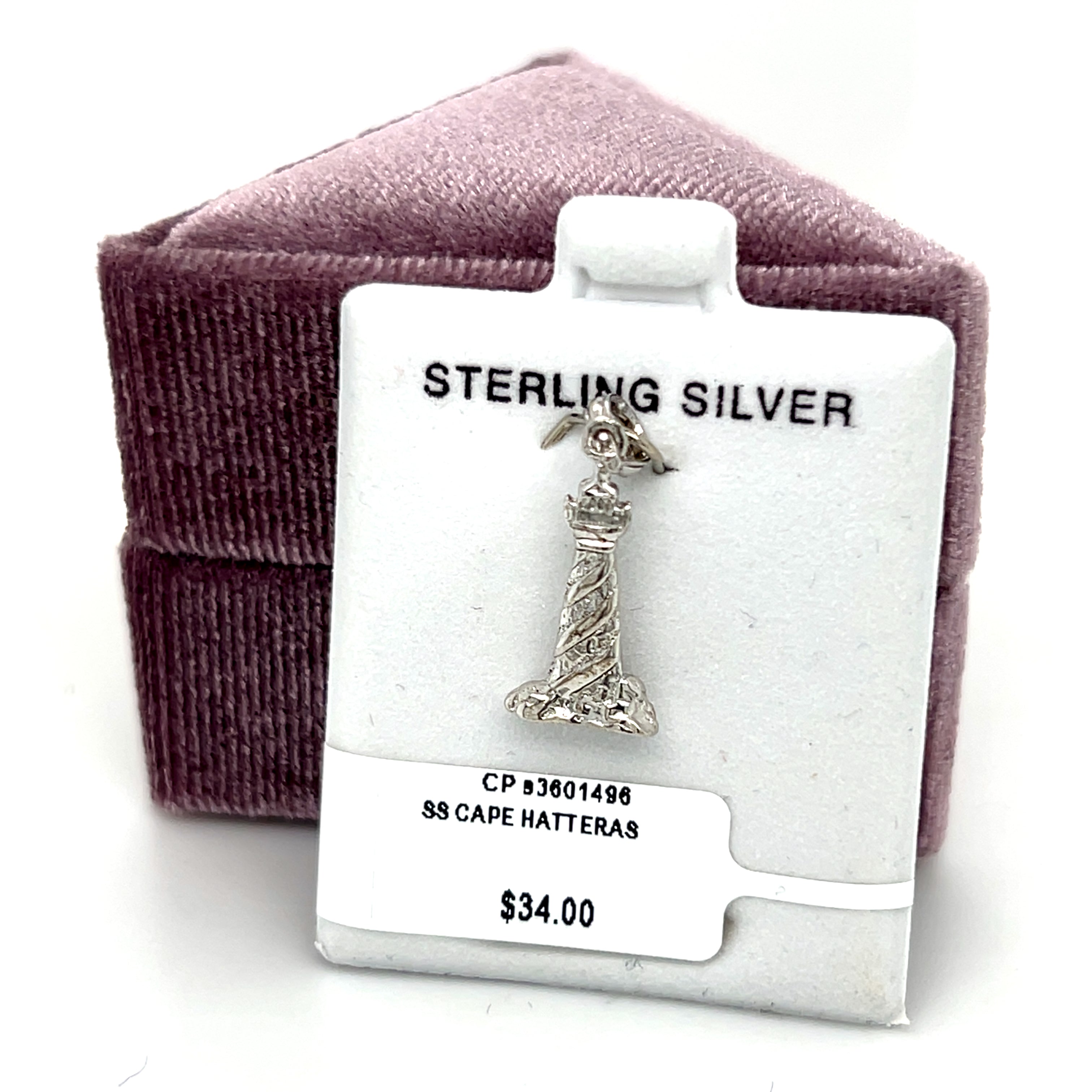 Sterling Silver Cape Hatteras Charm