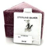 Sterling Silver Letter "H" Charm