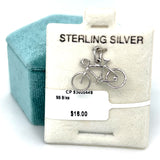 Sterling Silver Bike Charm
