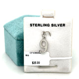 Sterling Silver Number 9 Charm