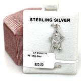 Sterling Silver Teddy Bear Charm