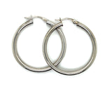 Sterling Silver Hoop Earrings