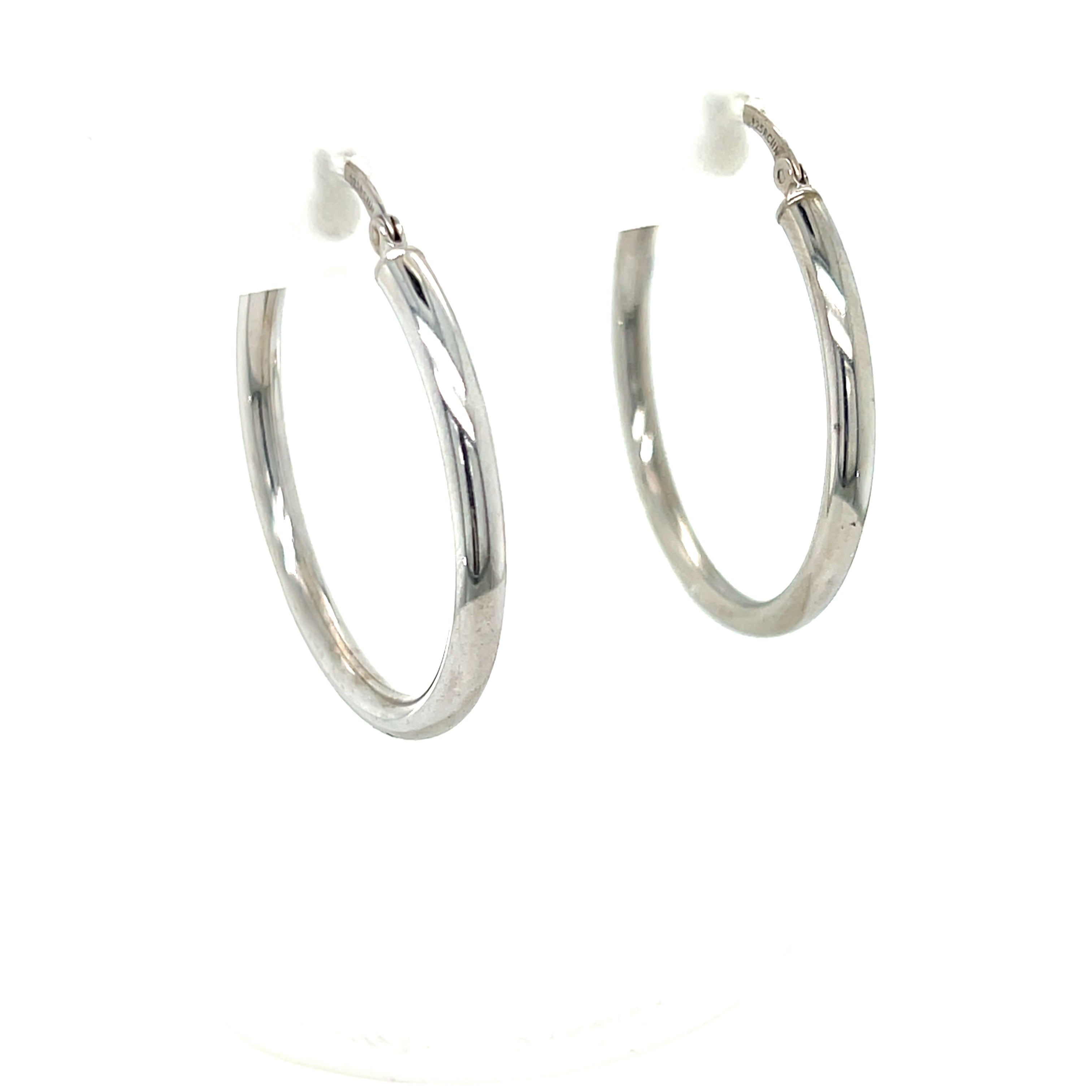 Sterling Silver Hoop Earrings