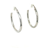 Sterling Silver Hoop Earrings