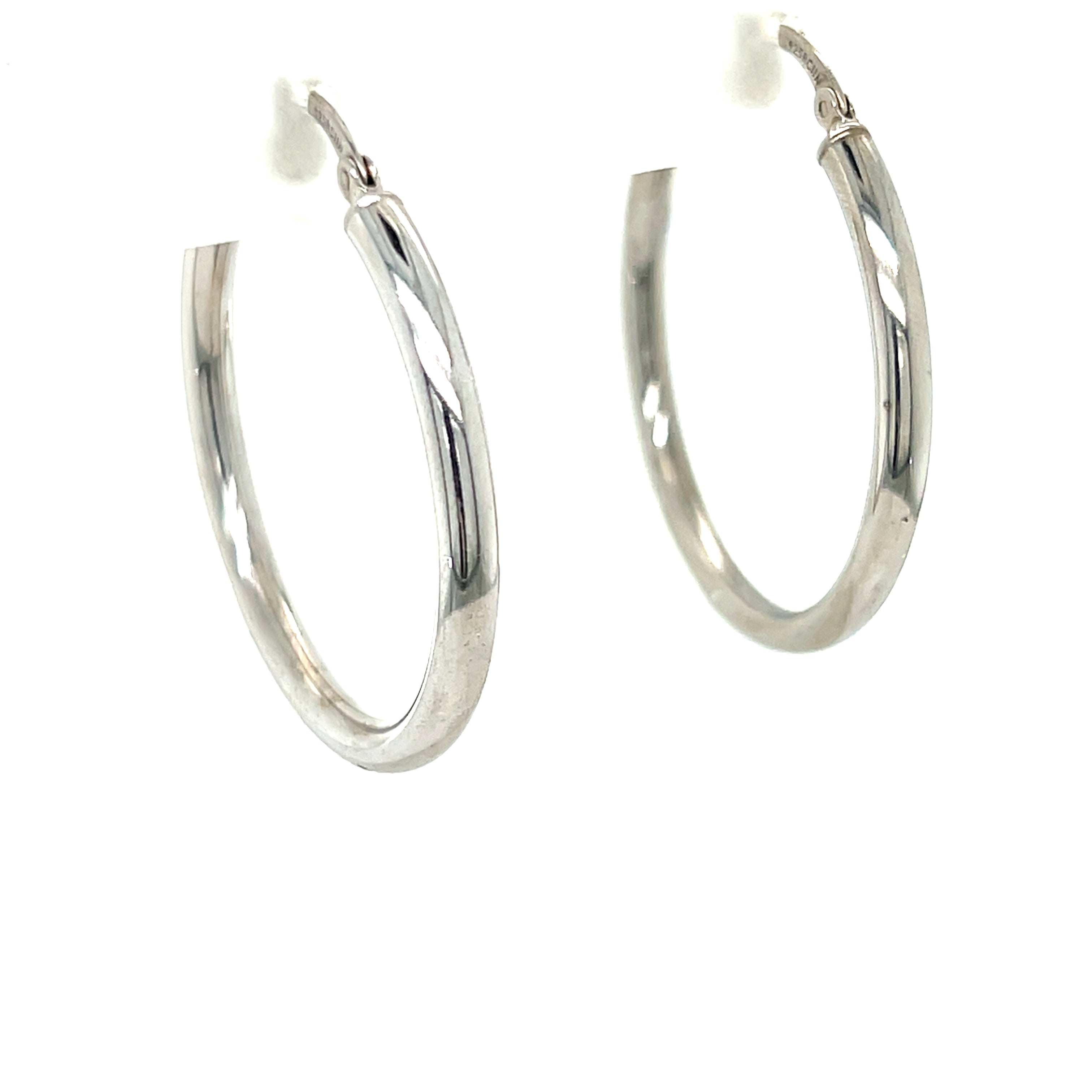 Sterling Silver Hoop Earrings