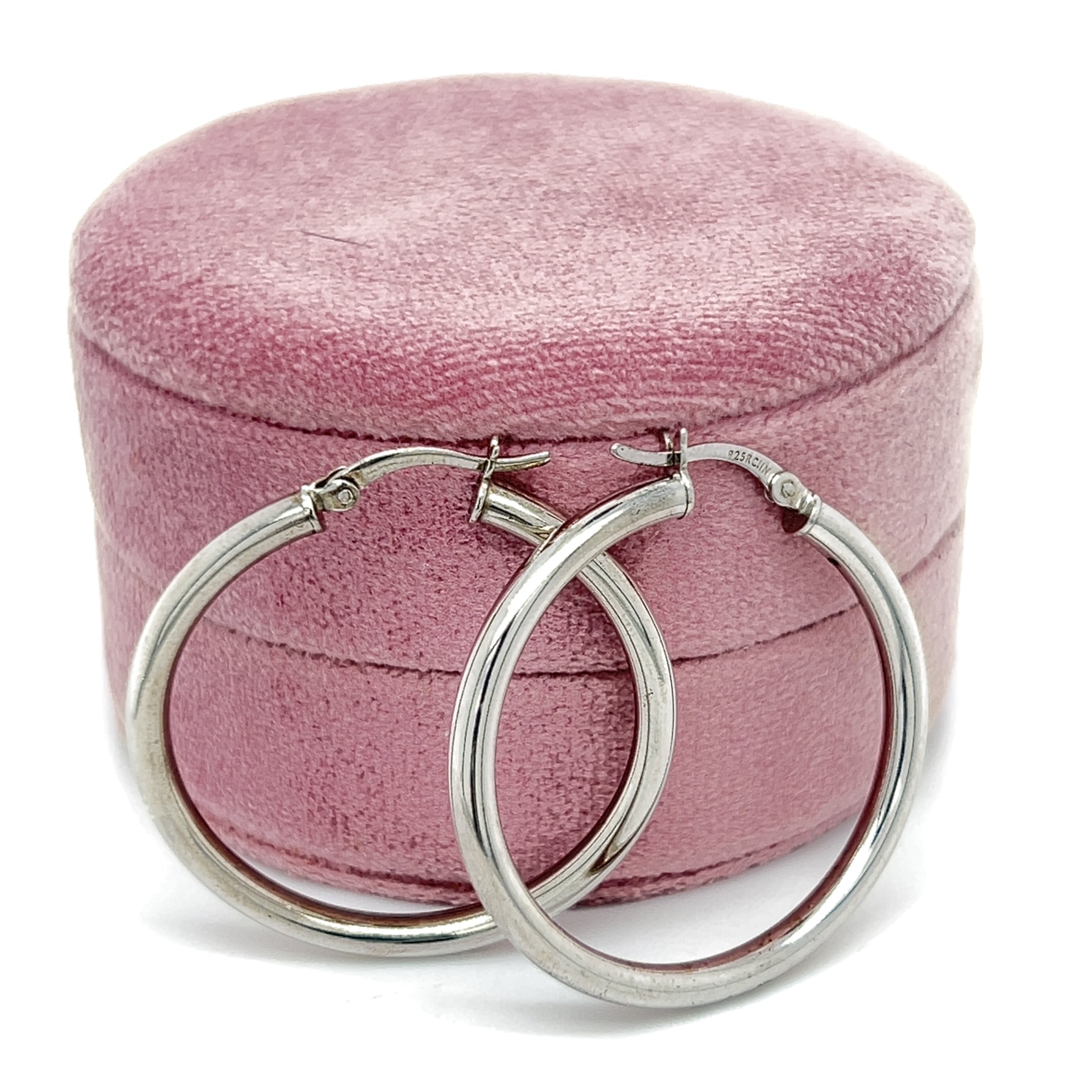 Sterling Silver Hoop Earrings