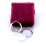 Sterling Silver 2mm Hoop Earrings