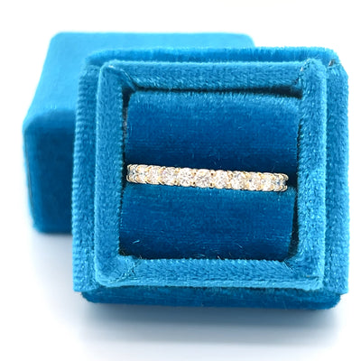 10K Yellow Gold 1/2 Carat Total Weight Diamond Band