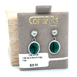 Gold Pava Allergy Free Earrings