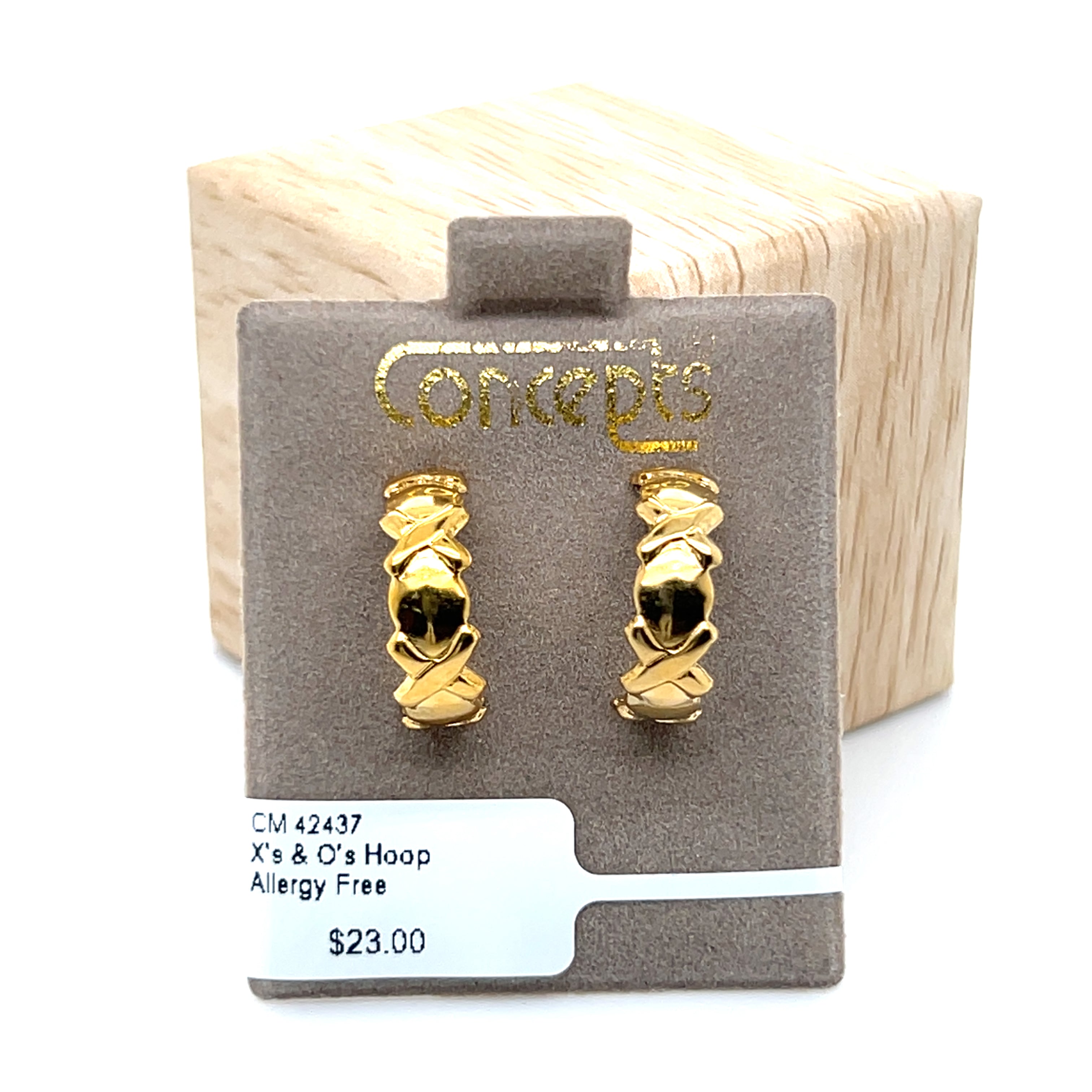 X's and O's Allergy Free Earrings
