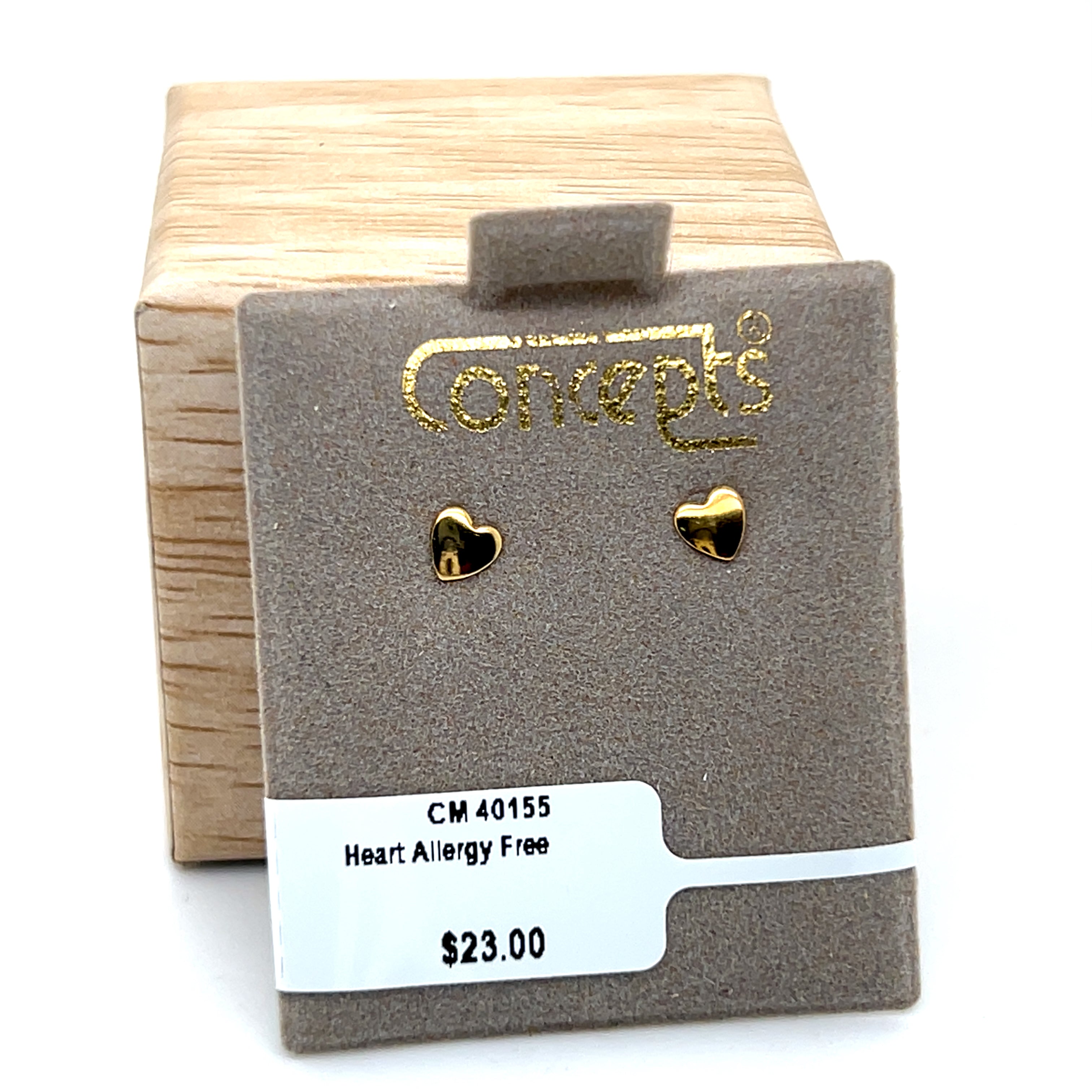 Hearts Allergy Free Earrings
