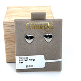 Puff Heart Allergy Free Earrings